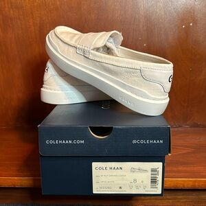 GP RLY Canvas loafer by Cole Haan in Optic white. Like new , only worn once.